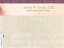 Tablet Screenshot of jameskandadds.com